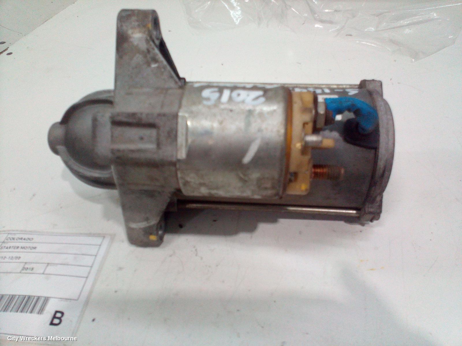 HOLDEN COLORADO STARTER, DIESEL, RG/RG7, 01/2012 - 07/2016