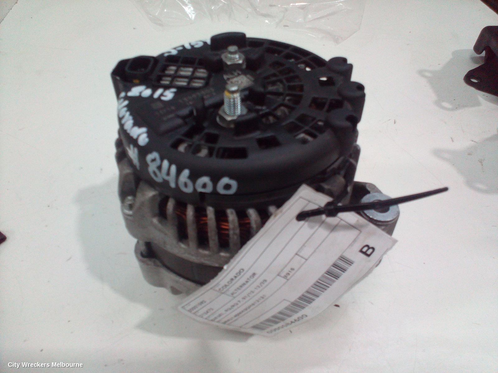 HOLDEN COLORADO ALTERNATOR, DIESEL, RG/RG 7, 01/2012 - 12/2020