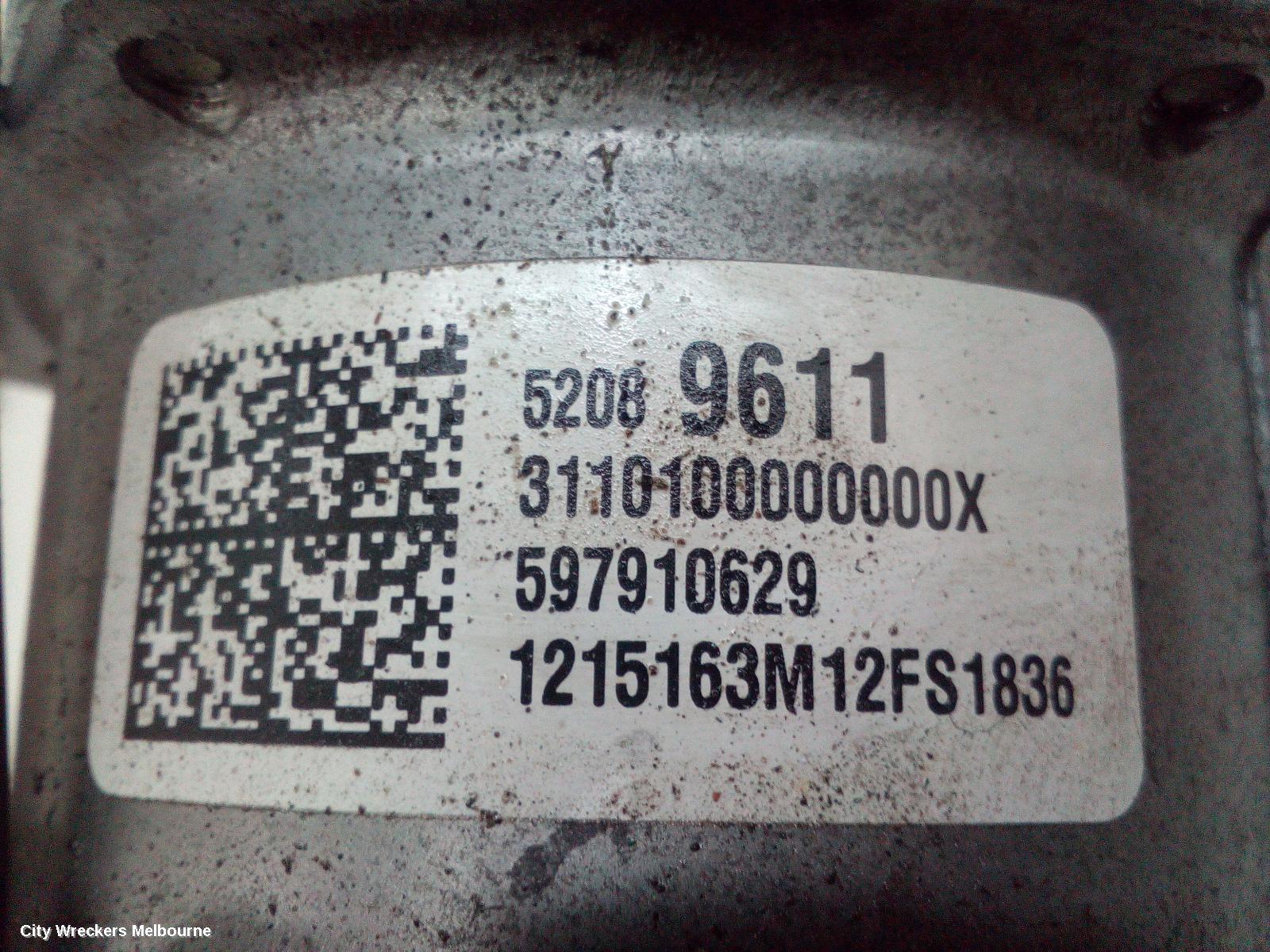 HOLDEN COLORADO A/C COMPRESSOR, RG, UTE, DIESEL, 01/2012 - 12/2020