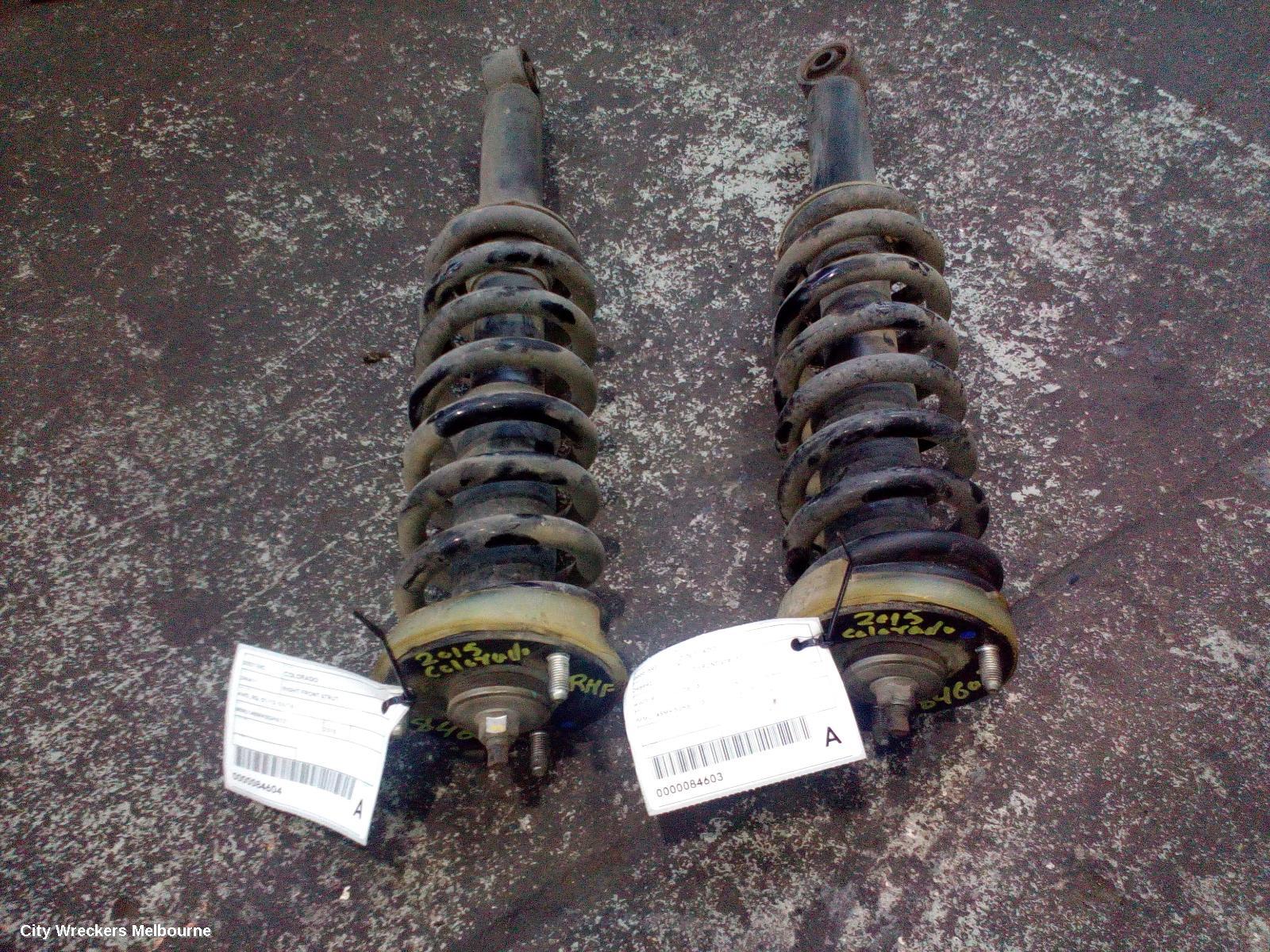 HOLDEN COLORADO LEFT FRONT STRUT, 4WD, RG, 01/2012 - 06/2016