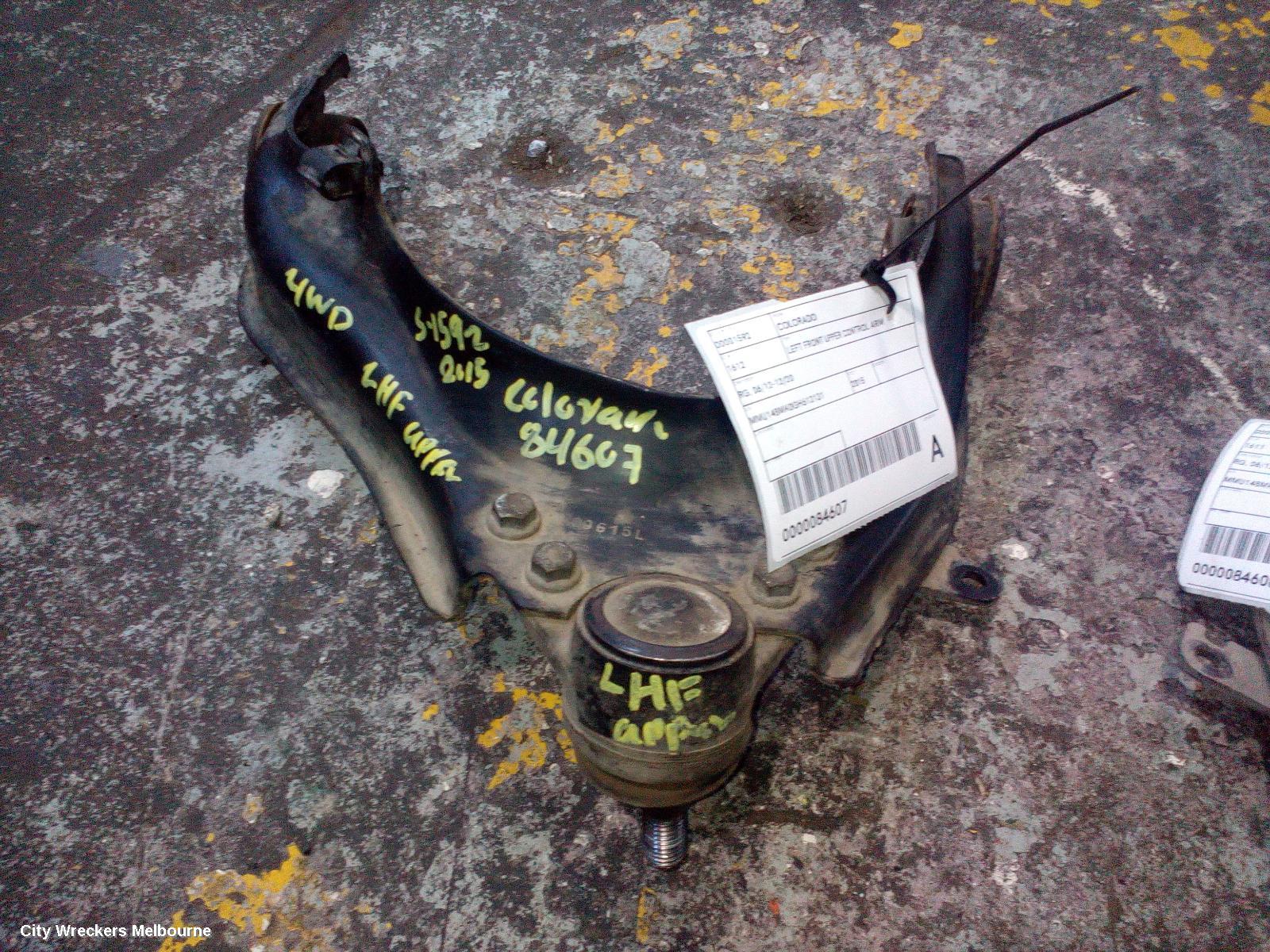 HOLDEN COLORADO LEFT FRONT UPPER CONTROL ARM, RG, 4WD, 06/2012 - 12/2020