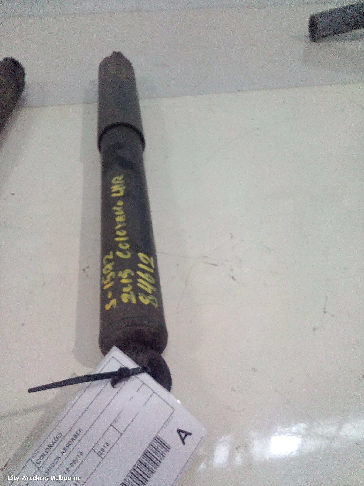 HOLDEN COLORADO SHOCK ABSORBER, REAR (PAIR), RG 7, 12/2012 - 06/2016