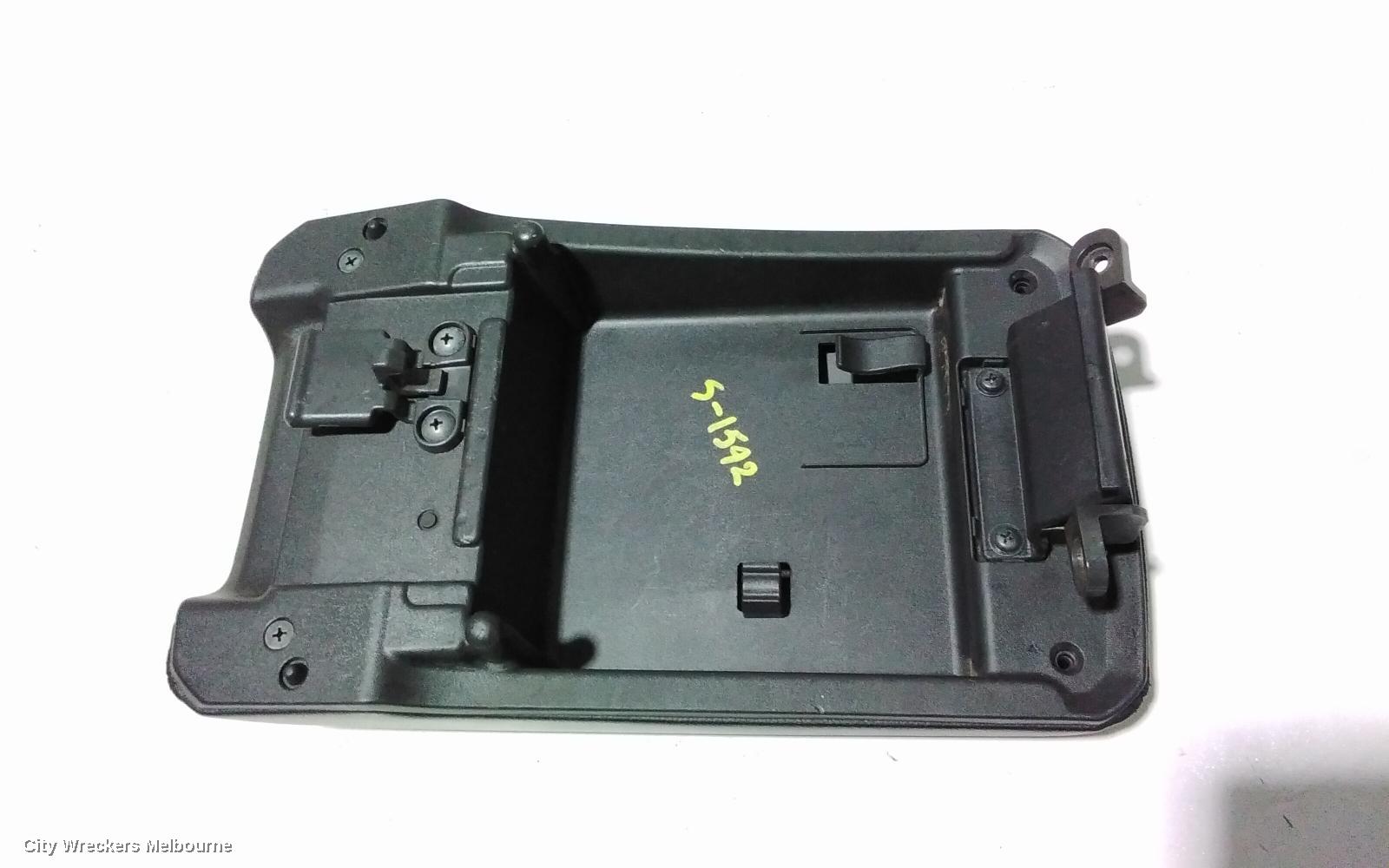 HOLDEN COLORADO CONSOLE, RG, CENTRE CONSOLE LID ONLY, LEATHER, BLACK, 06/2012 - 12/2020