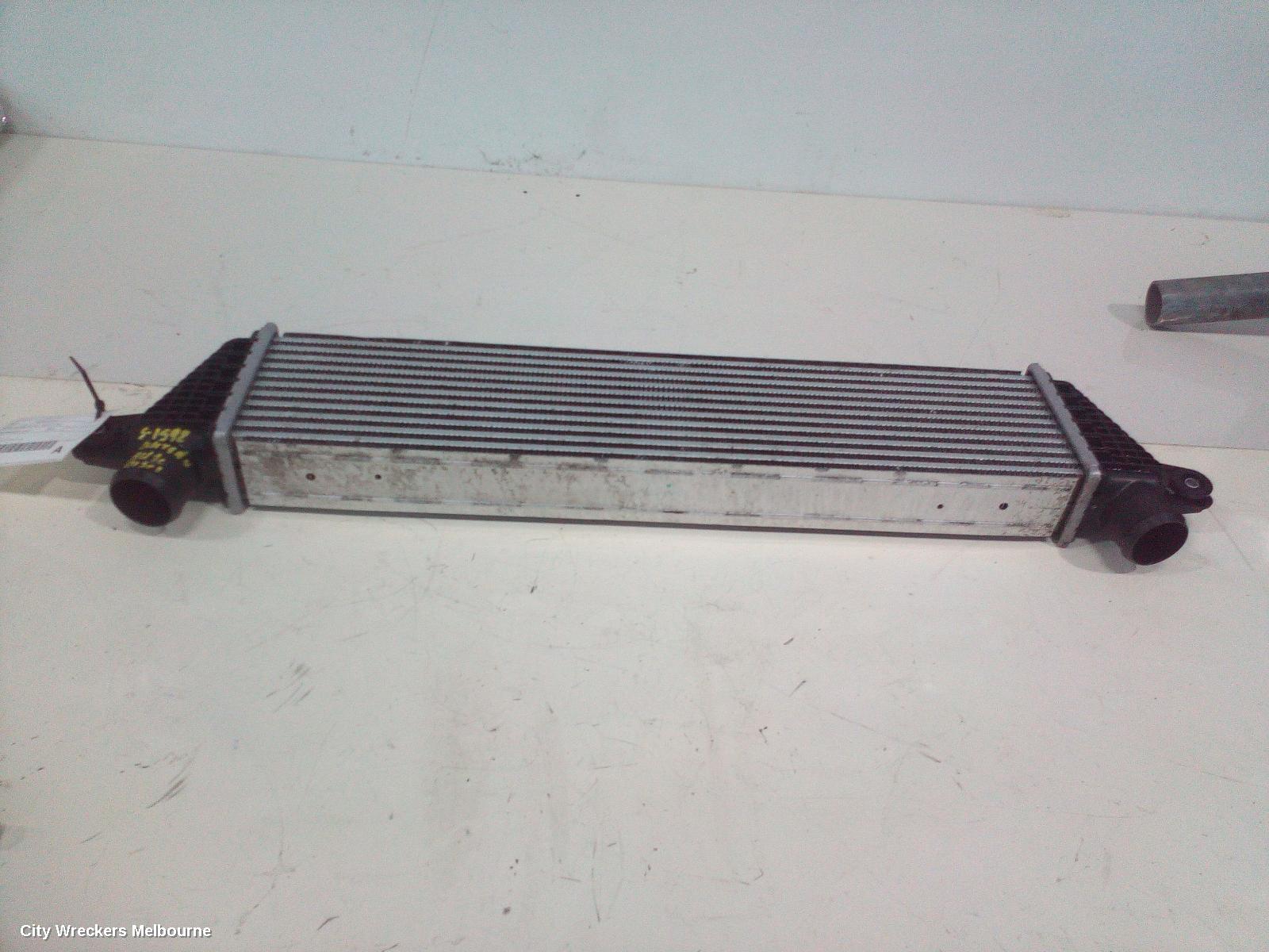 HOLDEN COLORADO INTERCOOLER, DIESEL, 2.5/2.8, RG/RG 7, 06/2012 - 12/2020