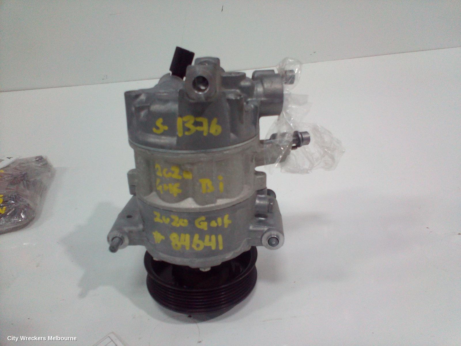 VOLKSWAGEN GOLF A/C COMPRESSOR, GEN 7, 1.4/1.8, PETROL, 03/2013 - 08/2020