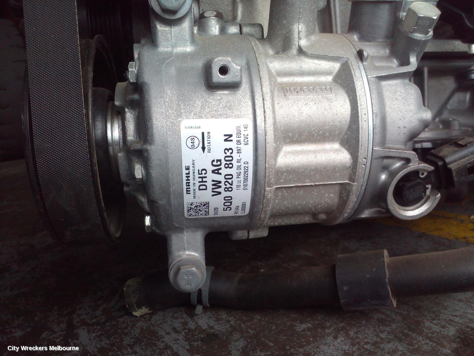 VOLKSWAGEN GOLF A/C COMPRESSOR, GEN 7, 1.4/1.8, PETROL, 03/2013 - 08/2020
