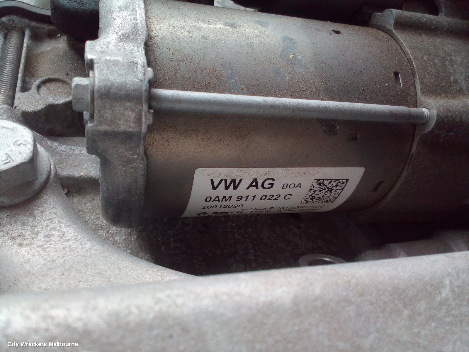 VOLKSWAGEN GOLF STARTER, PETROL, 1.4, AUTO T/M, DENSO, GEN 7, 03/2013 - 08/2020