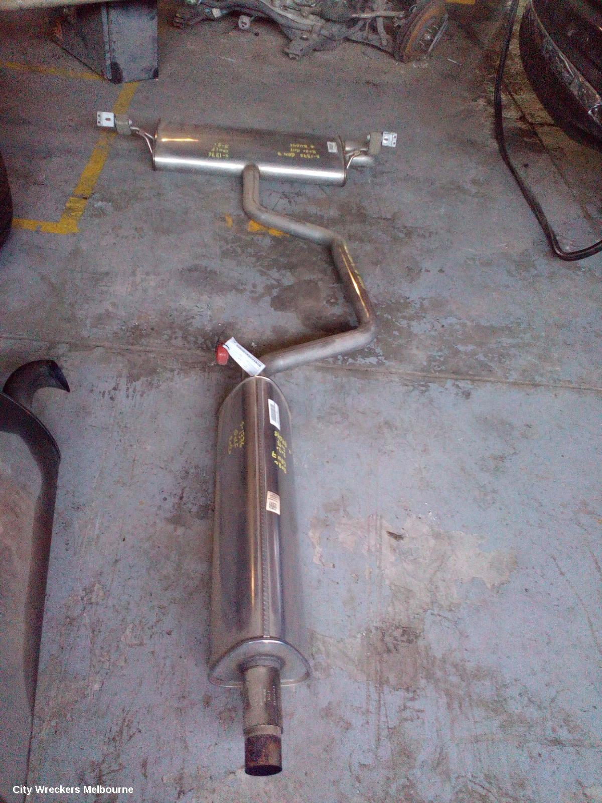 VOLKSWAGEN GOLF EXHAUST SYSTEM, GEN 7, 11/2012 - 08/2020
