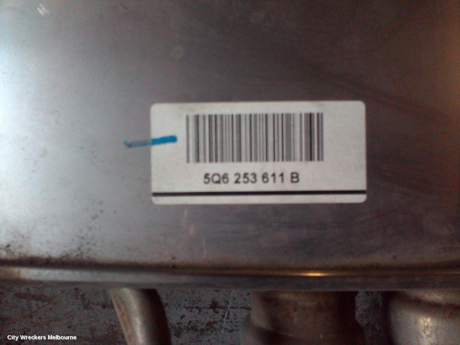 VOLKSWAGEN GOLF EXHAUST SYSTEM, GEN 7, 11/2012 - 08/2020