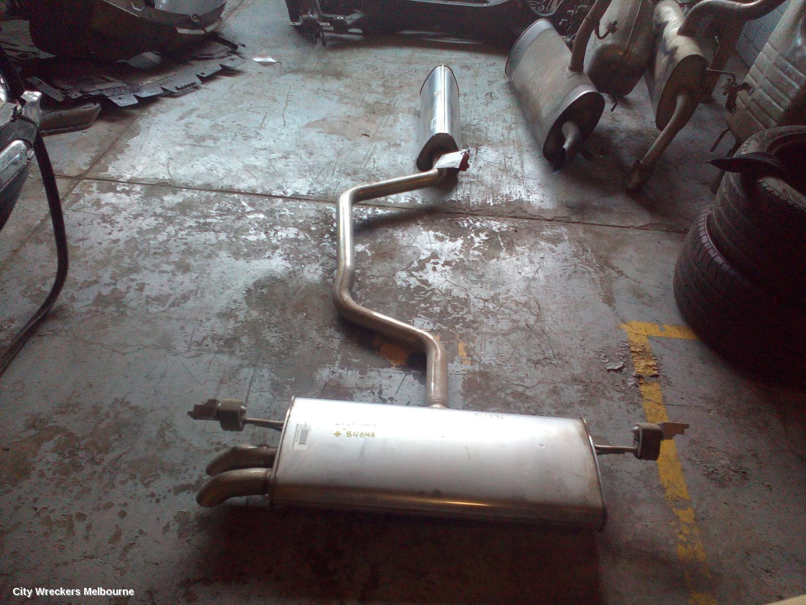 VOLKSWAGEN GOLF EXHAUST SYSTEM, GEN 7, 11/2012 - 08/2020