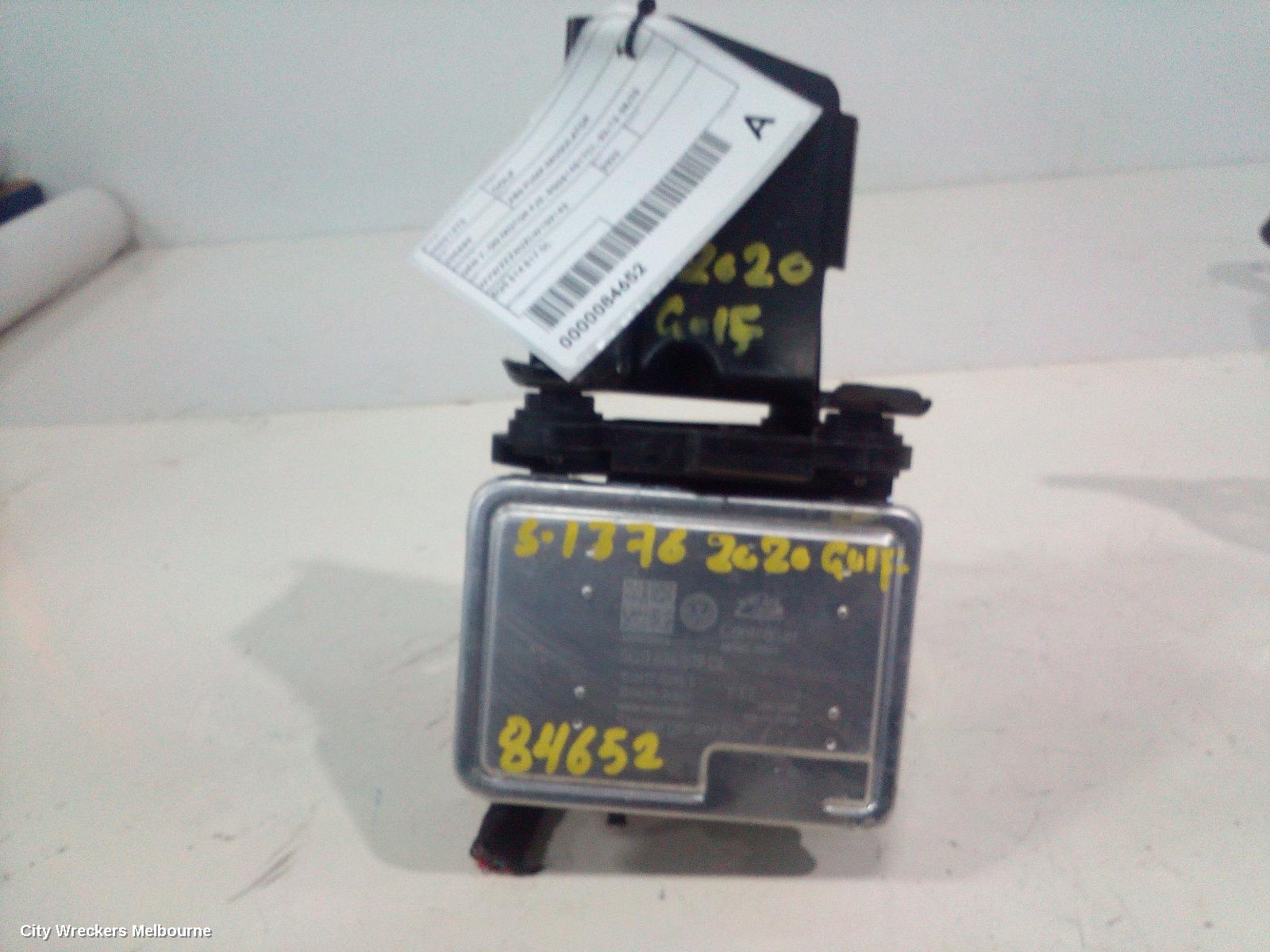 VOLKSWAGEN GOLF ABS PUMP/MODULATOR, GEN 7, ON MOTOR P/N, 5Q0614517CL, 03/2013 - 08/2020