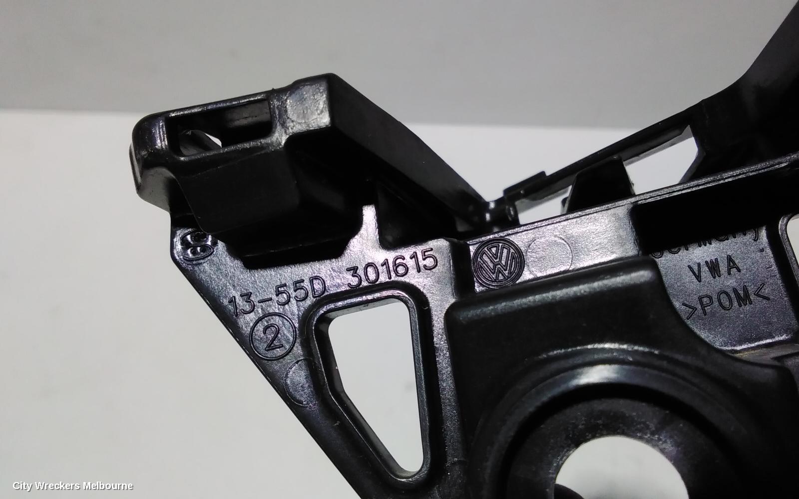 VOLKSWAGEN GOLF R/BAR BRACKET/REINFO, LEFT BUMPER BRACKET (TO QUARTER PANEL), GEN 7, HATCH, 03/2013 - 08/2020