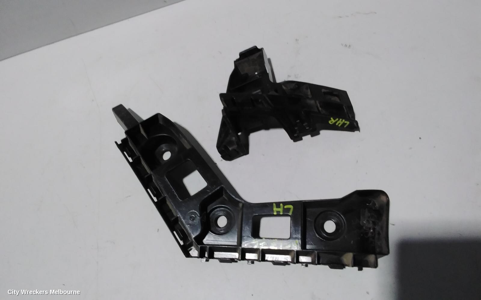 VOLKSWAGEN GOLF R/BAR BRACKET/REINFO, LEFT BUMPER BRACKET (TO QUARTER PANEL), GEN 7, HATCH, 03/2013 - 08/2020