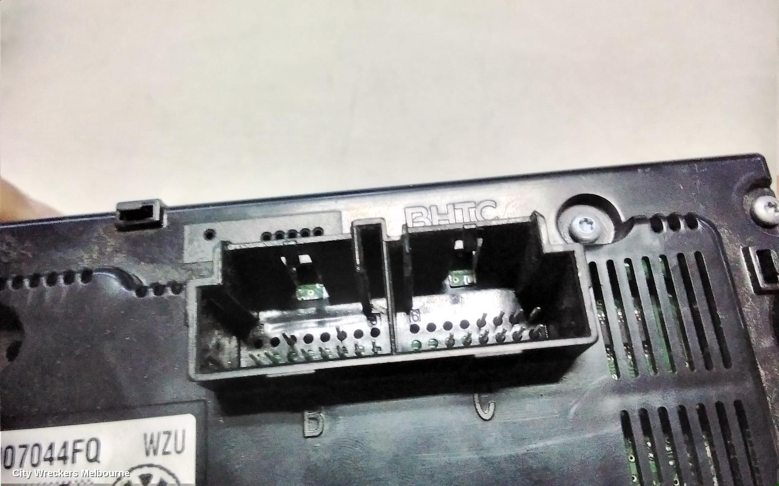 VOLKSWAGEN GOLF HEATER/AC CONTROLS, GEN 7, CLIMATE CONTROL TYPE, W/ SEAT WARMER, 03/2013 - 08/2020