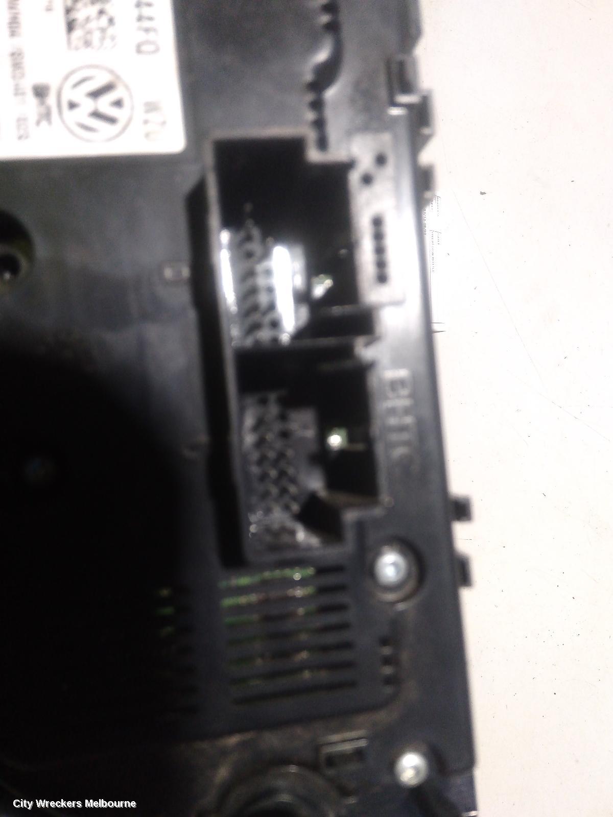 VOLKSWAGEN GOLF HEATER/AC CONTROLS, GEN 7, CLIMATE CONTROL TYPE, W/ SEAT WARMER, 03/2013 - 08/2020
