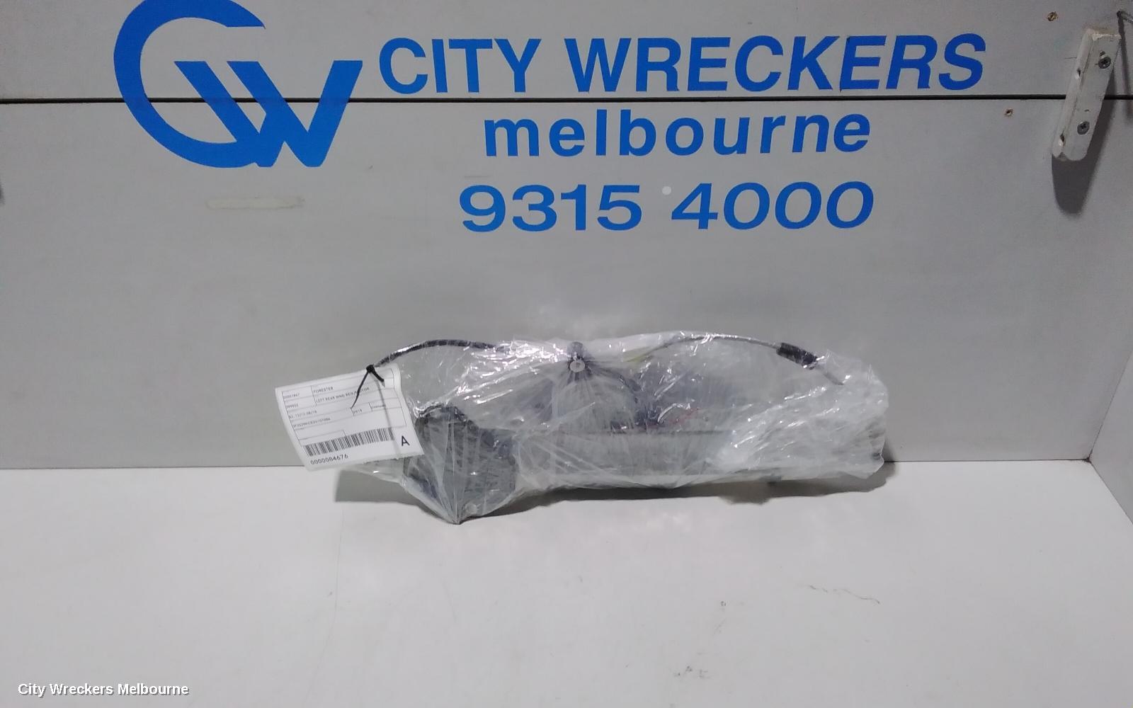 SUBARU FORESTER LEFT REAR WND REG/MOTOR, SJ, 12/2012 - 08/2018