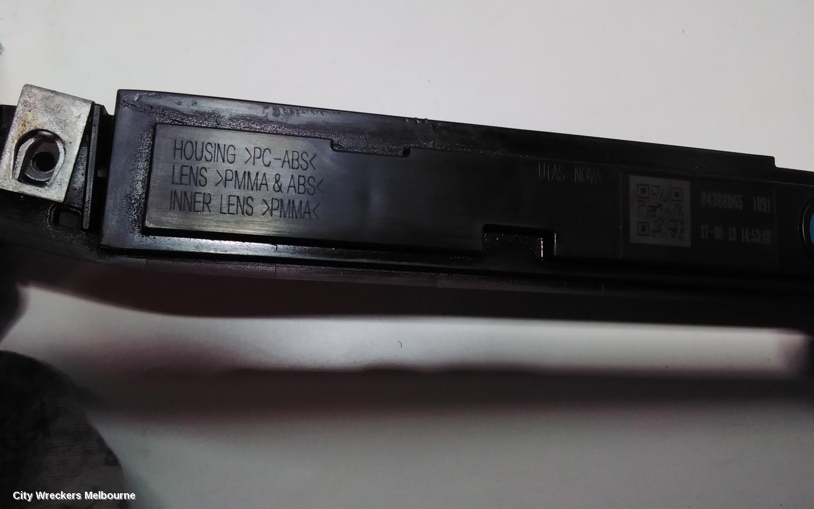 HOLDEN EQUINOX HIGH LEVEL STOPLIGHT, EQ, 09/2017 - 12/2020
