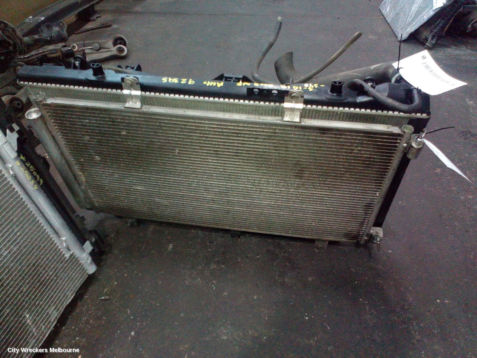 HOLDEN COMMODORE RADIATOR, AUTO, V6 ENG, VE-VF, 09/2010 - 12/2017