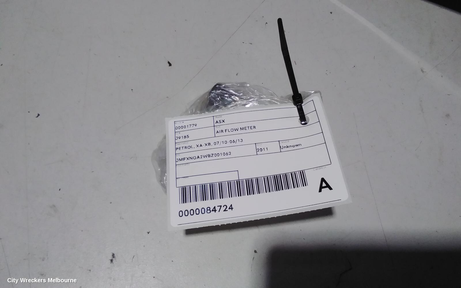 MITSUBISHI ASX AIR FLOW METER, PETROL, XA-XB, 07/2010 - 06/2013