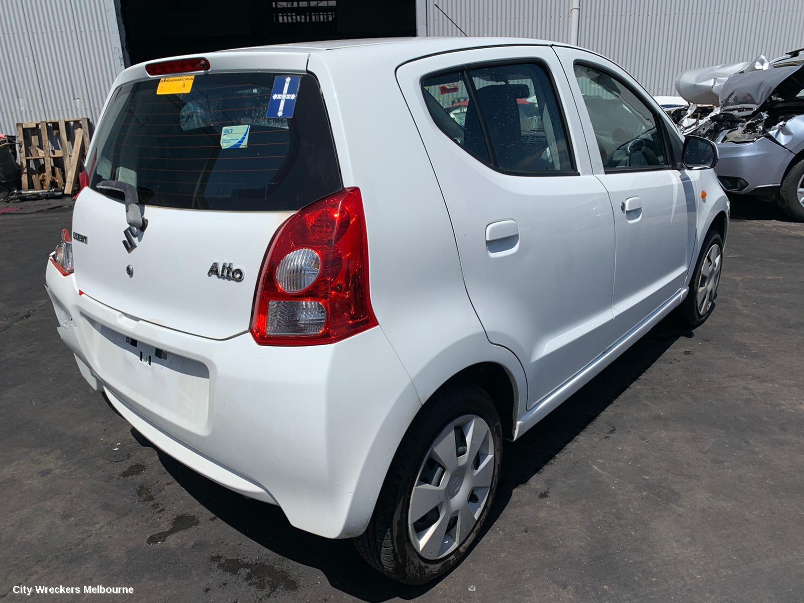SUZUKI ALTO BOOTLID/TAILGATE, TAILGATE, GF, 07/2009 - 12/2014
