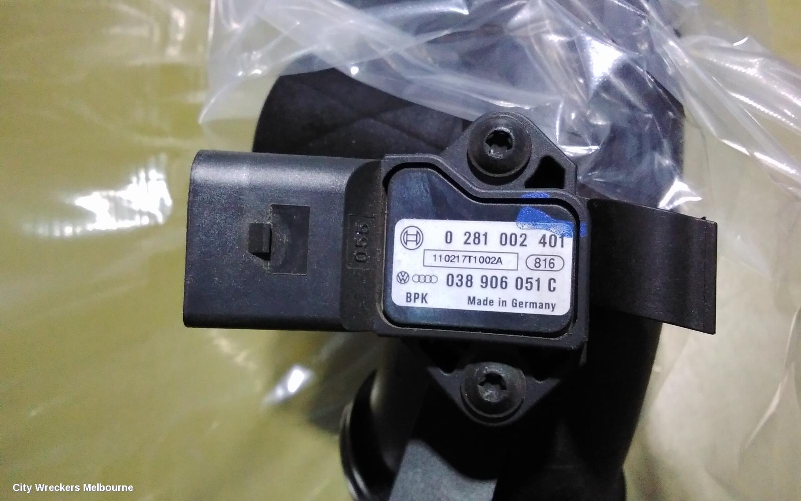 VOLKSWAGEN GOLF AIR FLOW METER, 1.4, PETROL, GEN 6, 12/2008 - 01/2016