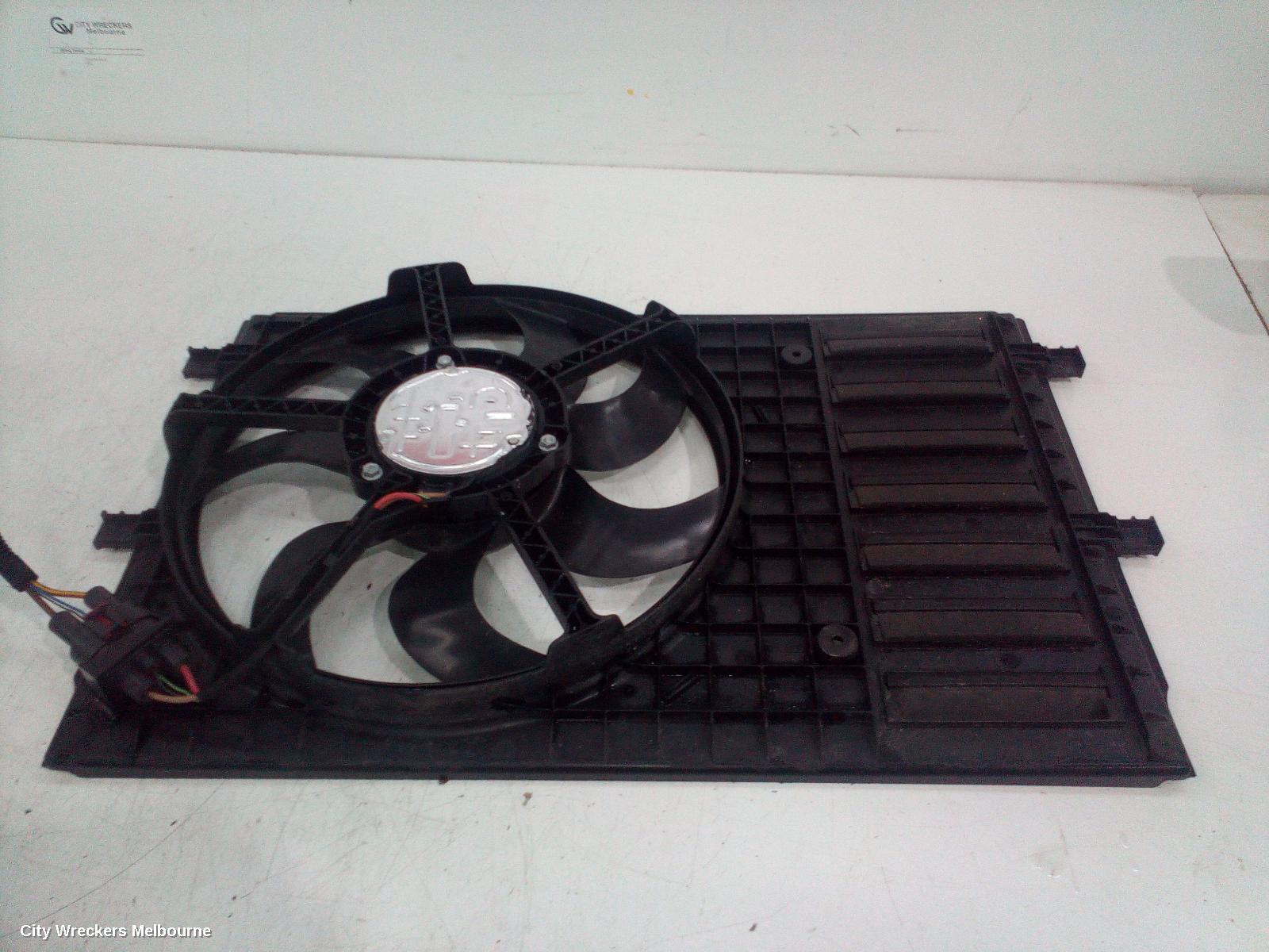 AUDI A1 FAN, DUAL FAN ASSY, 8X, 12/2010 - 10/2018