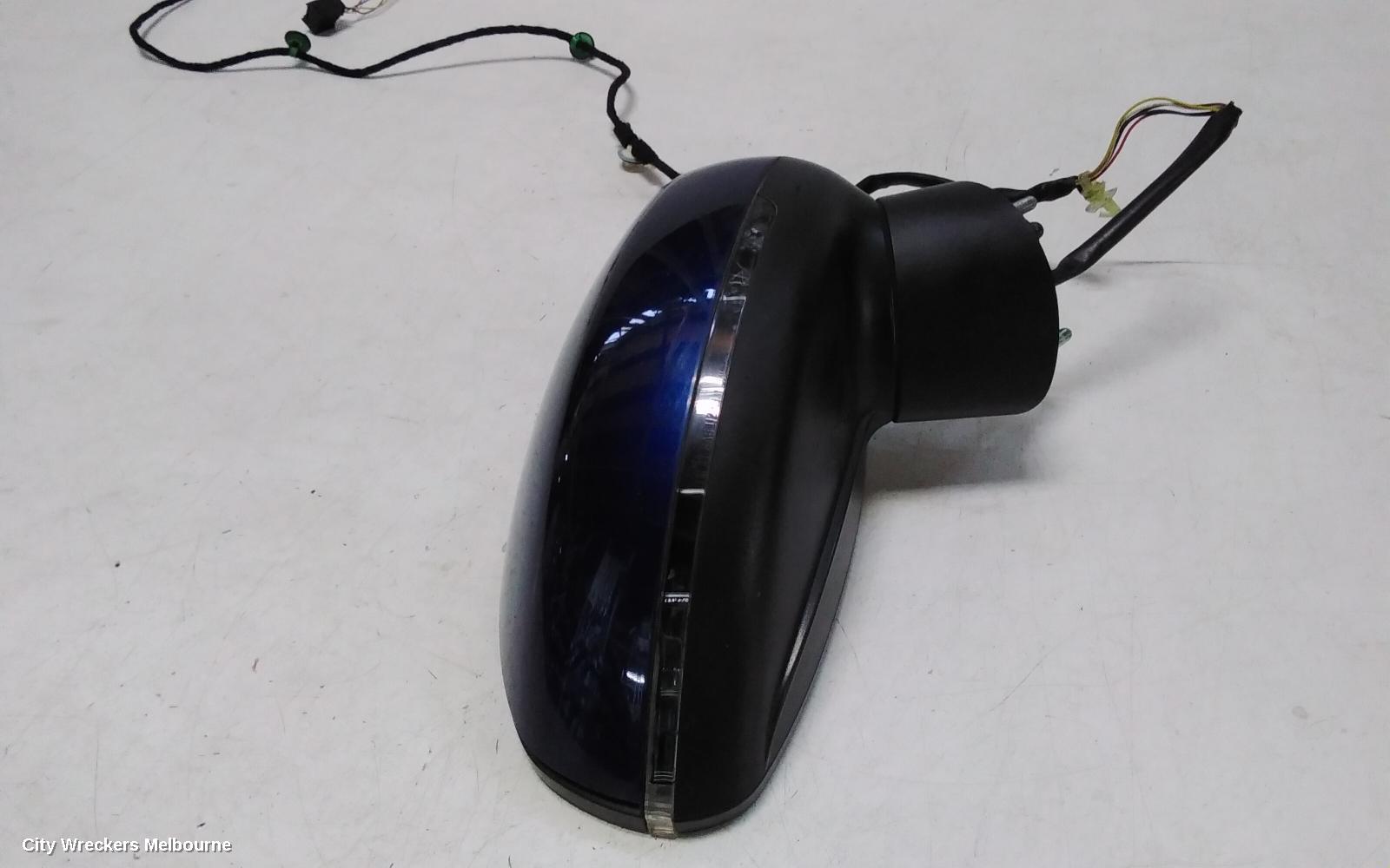 AUDI A1 RIGHT DOOR MIRROR, 8X, A1, NON POWER FOLDING TYPE, 12/2010 - 10/2018