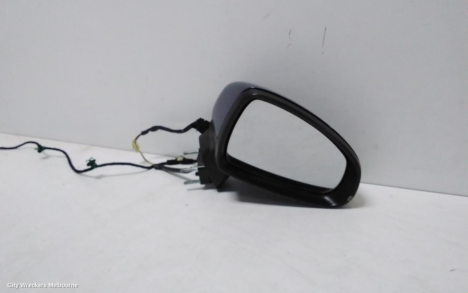 AUDI A1 RIGHT DOOR MIRROR, 8X, A1, NON POWER FOLDING TYPE, 12/2010 - 10/2018