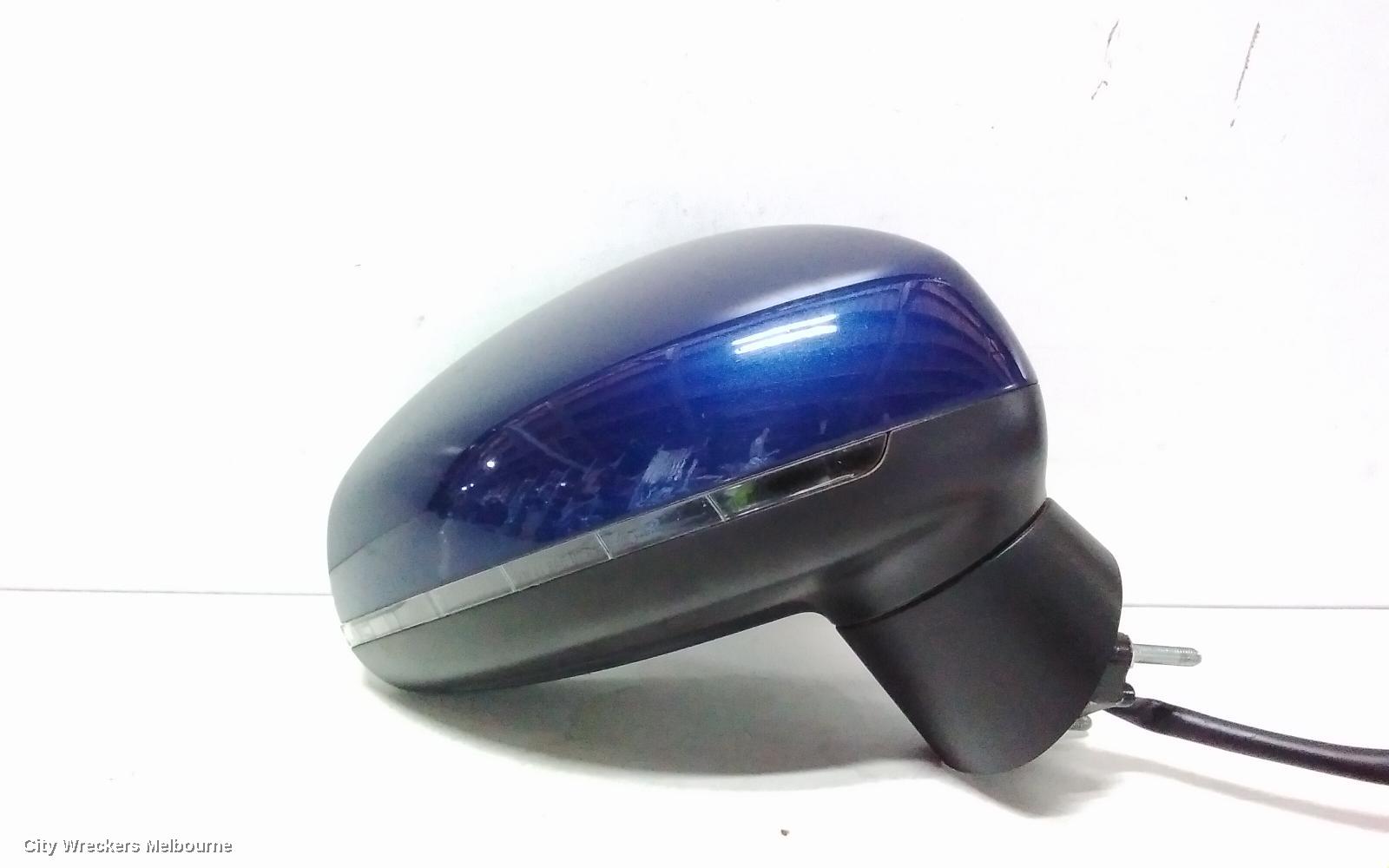 AUDI A1 RIGHT DOOR MIRROR, 8X, A1, NON POWER FOLDING TYPE, 12/2010 - 10/2018