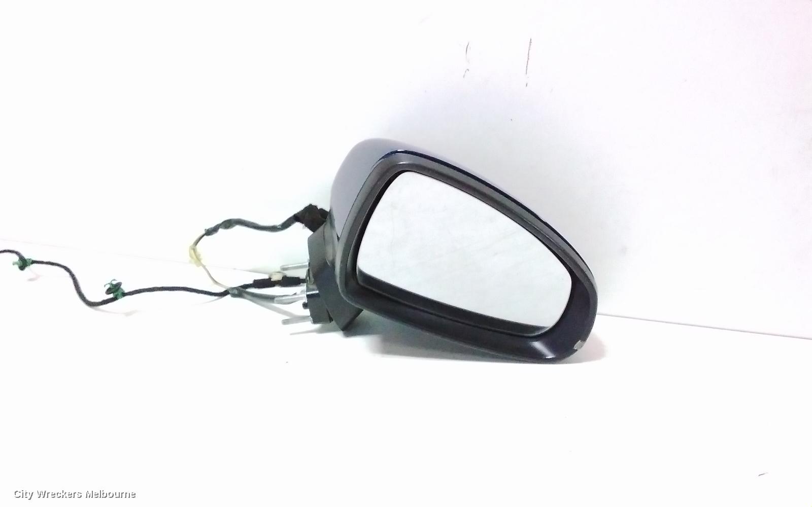 AUDI A1 RIGHT DOOR MIRROR, 8X, A1, NON POWER FOLDING TYPE, 12/2010 - 10/2018