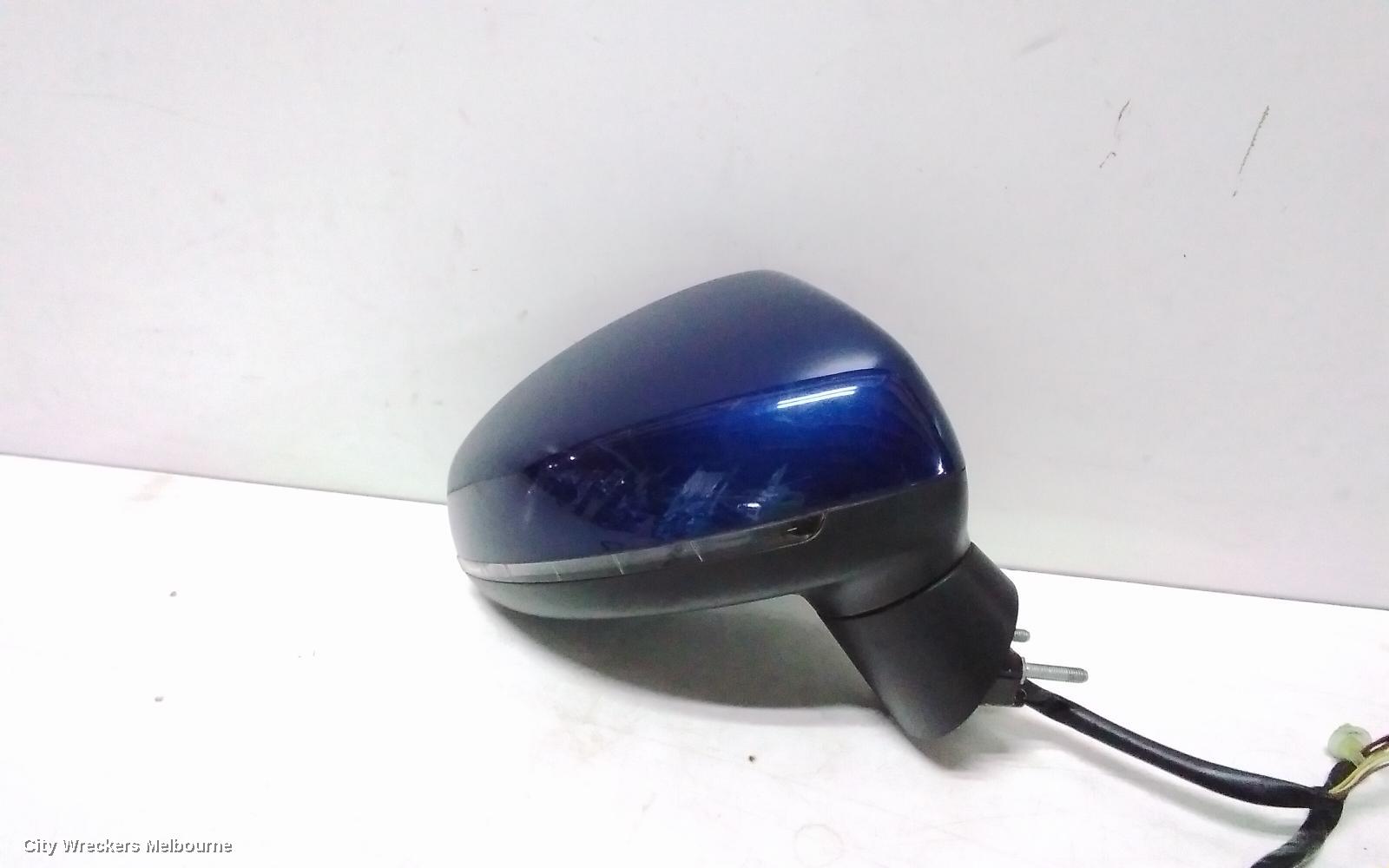 AUDI A1 RIGHT DOOR MIRROR, 8X, A1, NON POWER FOLDING TYPE, 12/2010 - 10/2018