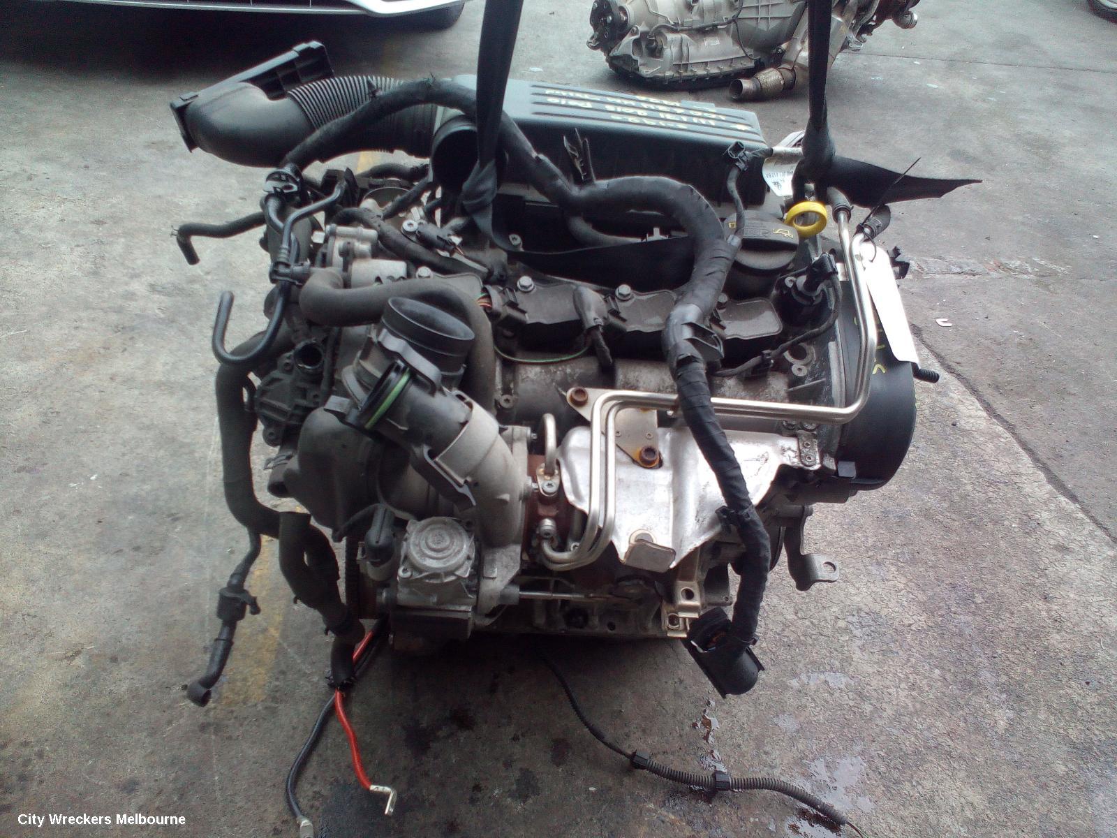 VOLKSWAGEN POLO ENGINE, PETROL, 1.2, TURBO, 6R, CJZD CODE, 05/2014 - 09/2017