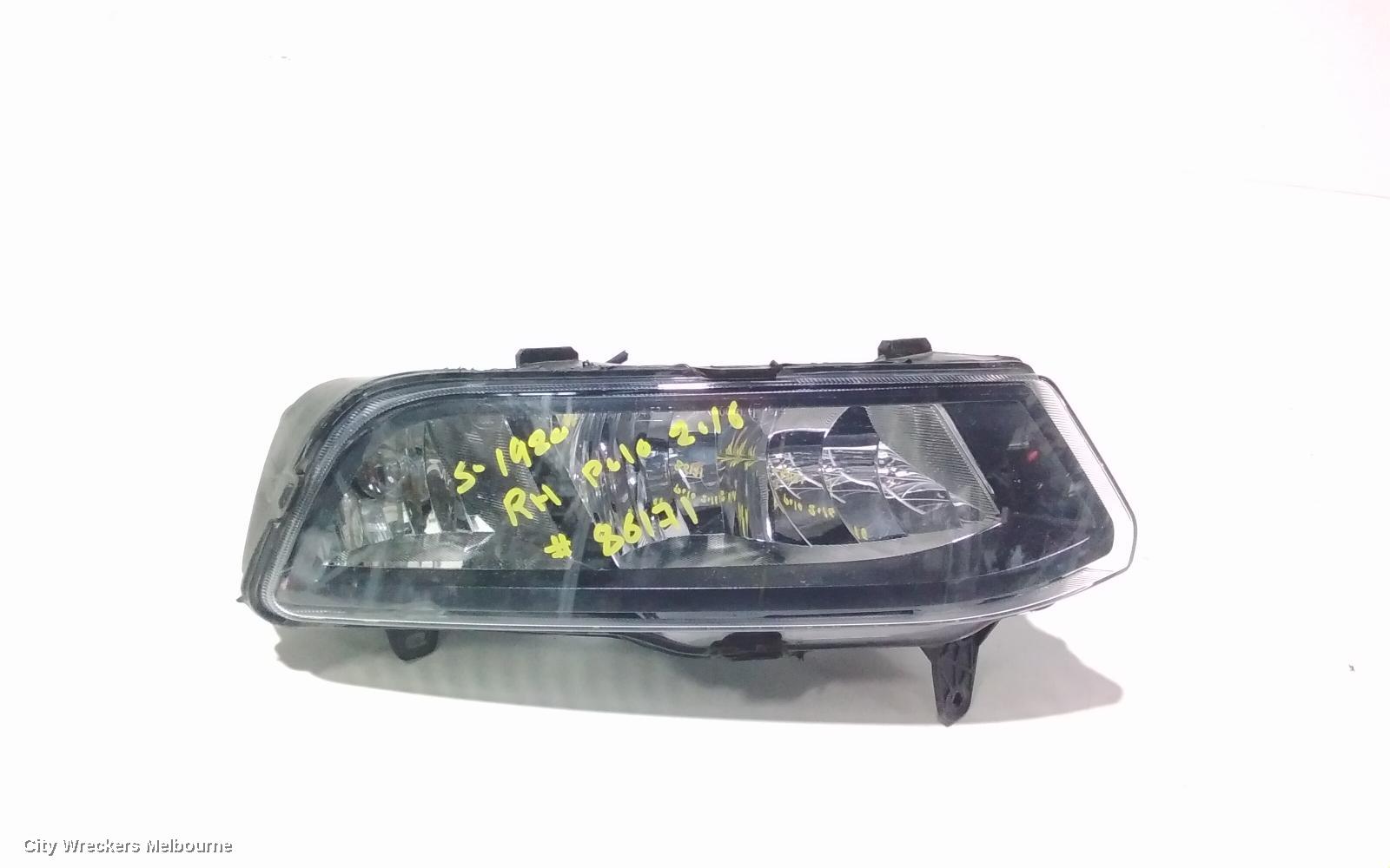 VOLKSWAGEN POLO RIGHT INDICATOR/FOG/SIDE, BUMPER FOGLAMP, 6R, 05/2014 - 09/2017
