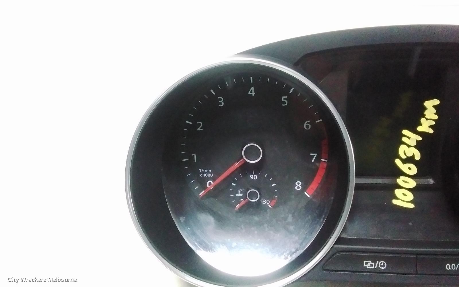 VOLKSWAGEN POLO INSTRUMENT CLUSTER, PETROL, AUTO T/M, 6R, 05/2014 - 09/2017
