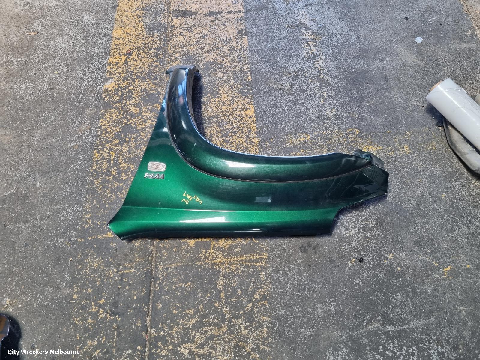TOYOTA RAV4 LEFT GUARD, ACA2#R, CRUISER, FLARED TYPE, 07/2003 - 10/2005