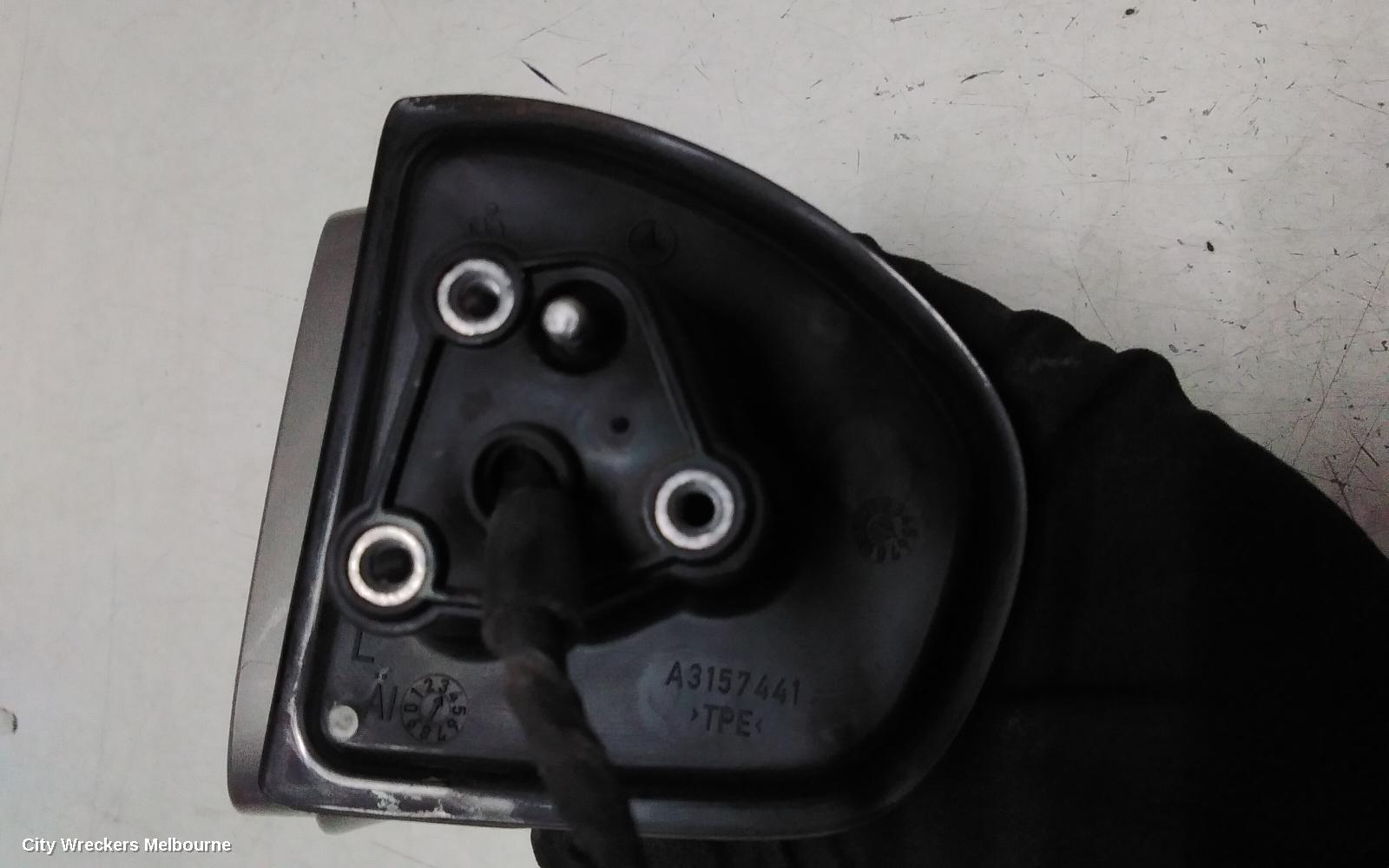 MERCEDES CLC CLASS LEFT DOOR MIRROR, CL203, POWER, NON FOLDING TYPE, 08/2008 - 03/2011