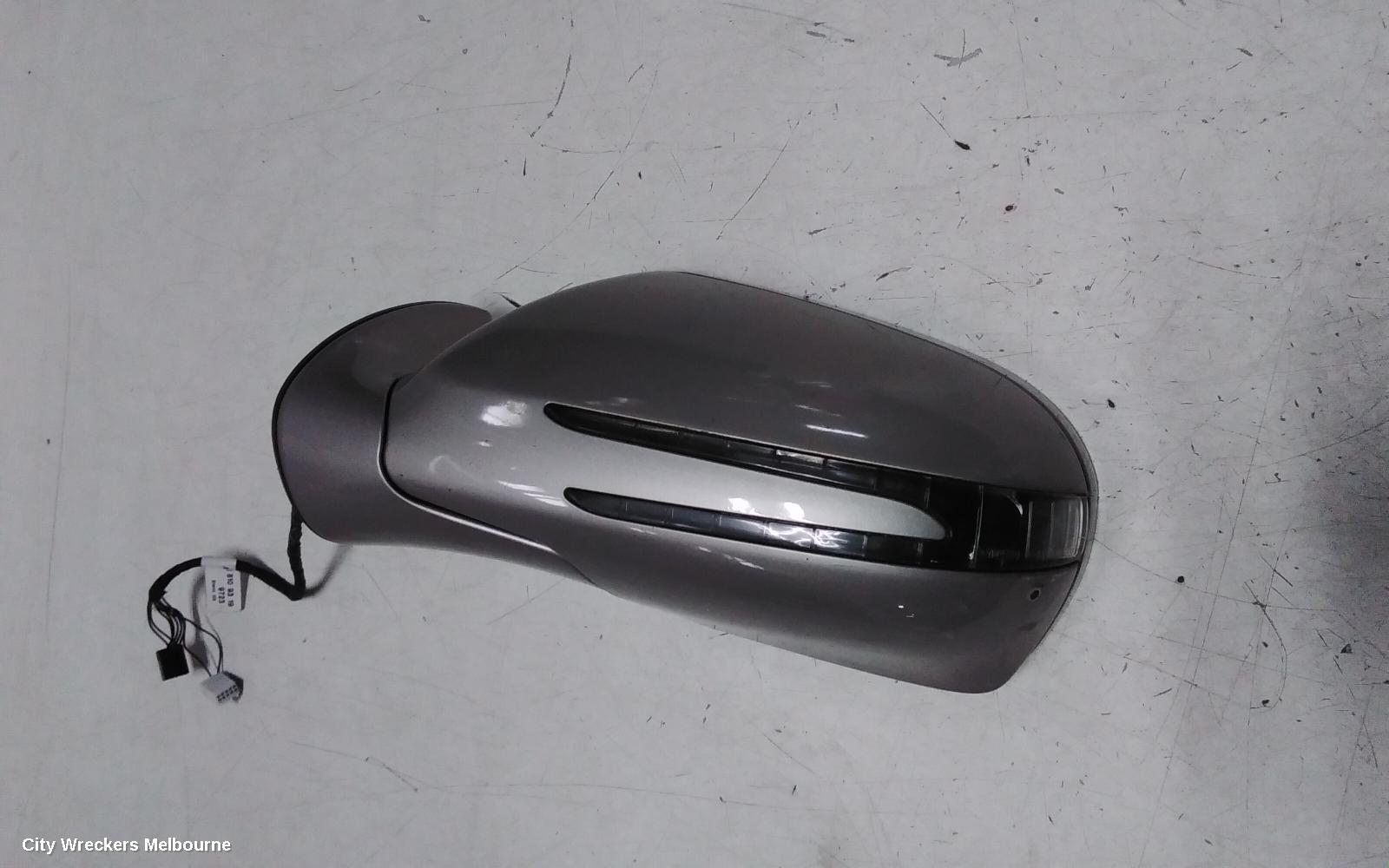MERCEDES CLC CLASS LEFT DOOR MIRROR, CL203, POWER, NON FOLDING TYPE, 08/2008 - 03/2011