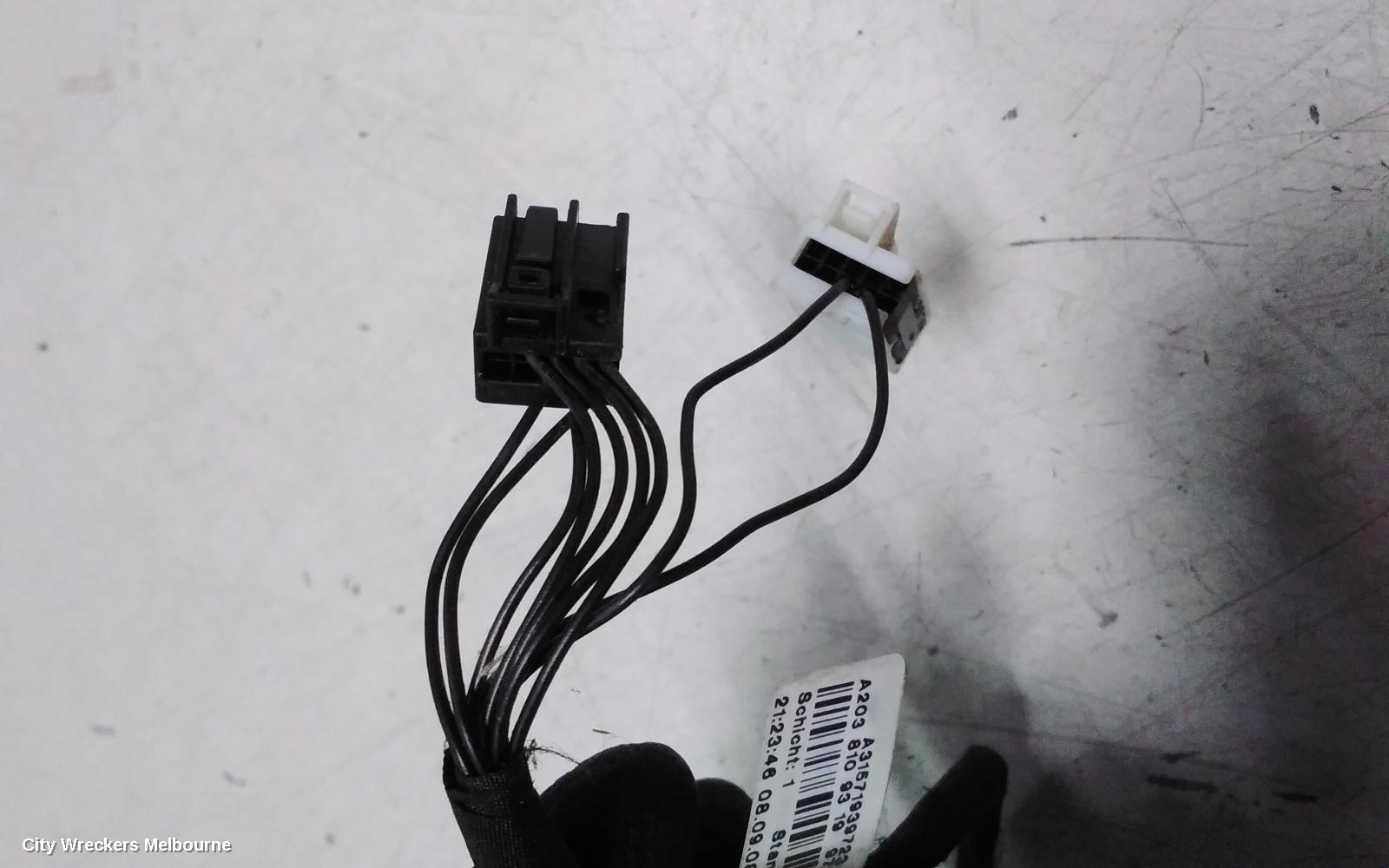 MERCEDES CLC CLASS LEFT DOOR MIRROR, CL203, POWER, NON FOLDING TYPE, 08/2008 - 03/2011