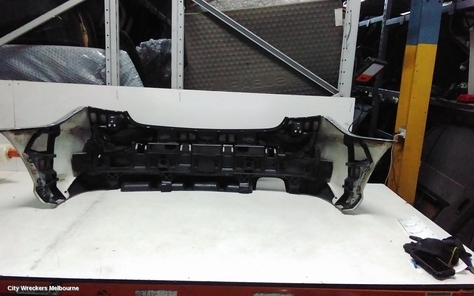 MERCEDES CLC CLASS REAR BUMPER, CL203, W/ PARK SENSOR TYPE, 08/2008 - 03/2011
