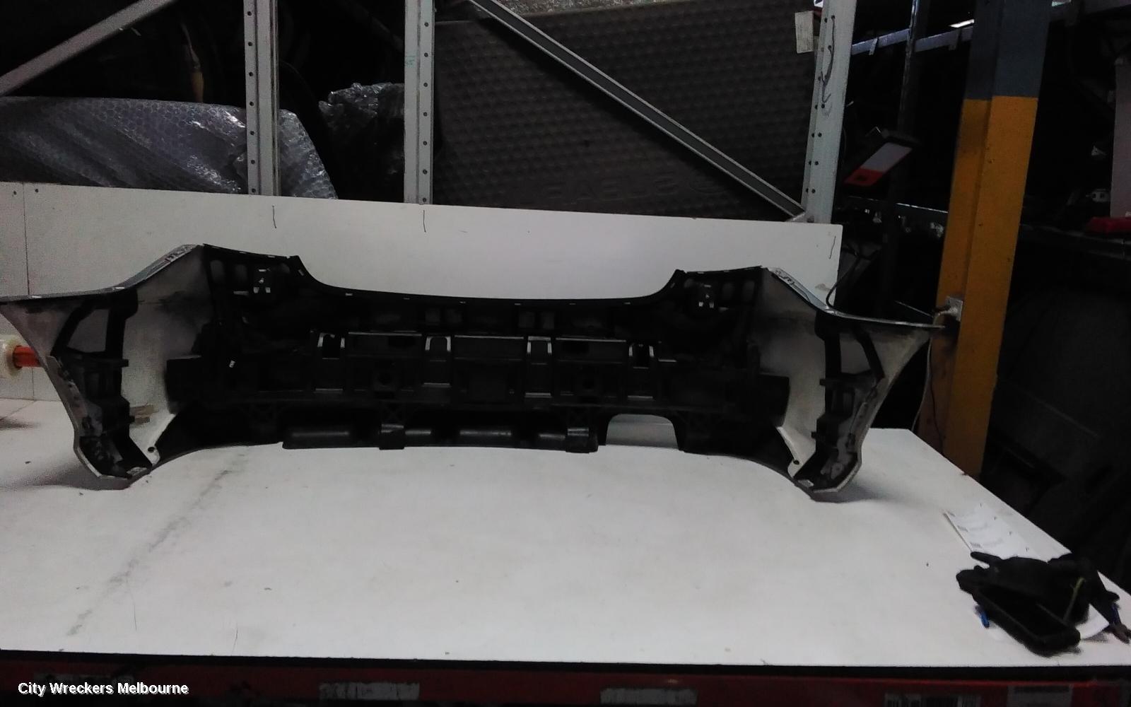 MERCEDES CLC CLASS REAR BUMPER, CL203, W/ PARK SENSOR TYPE, 08/2008 - 03/2011