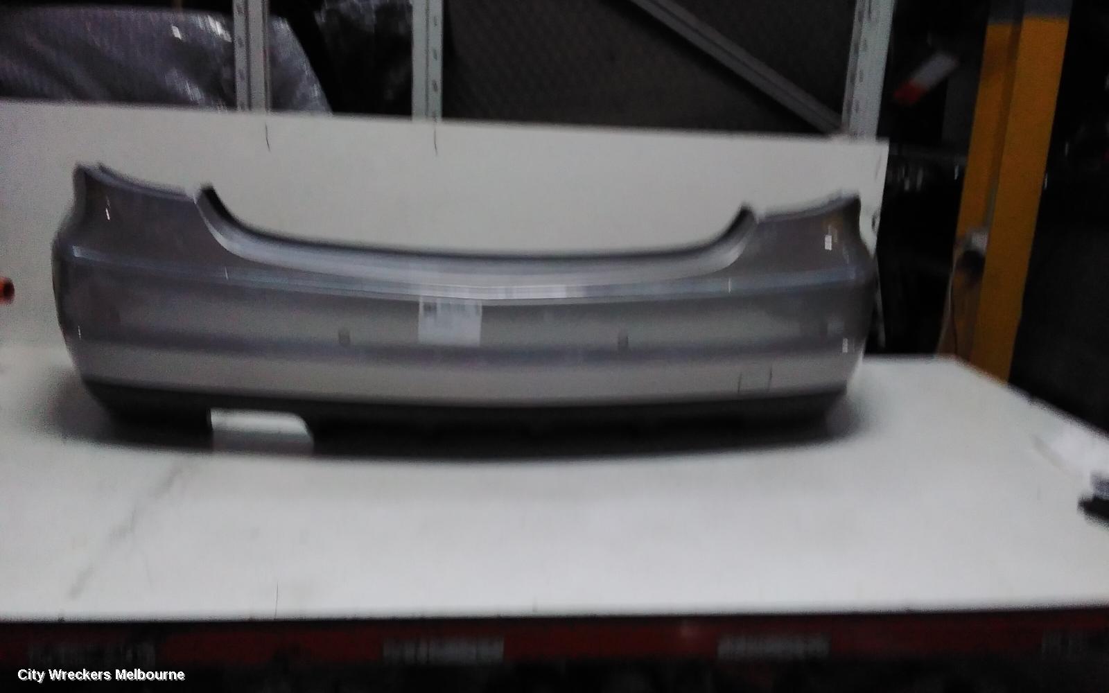 MERCEDES CLC CLASS REAR BUMPER, CL203, W/ PARK SENSOR TYPE, 08/2008 - 03/2011