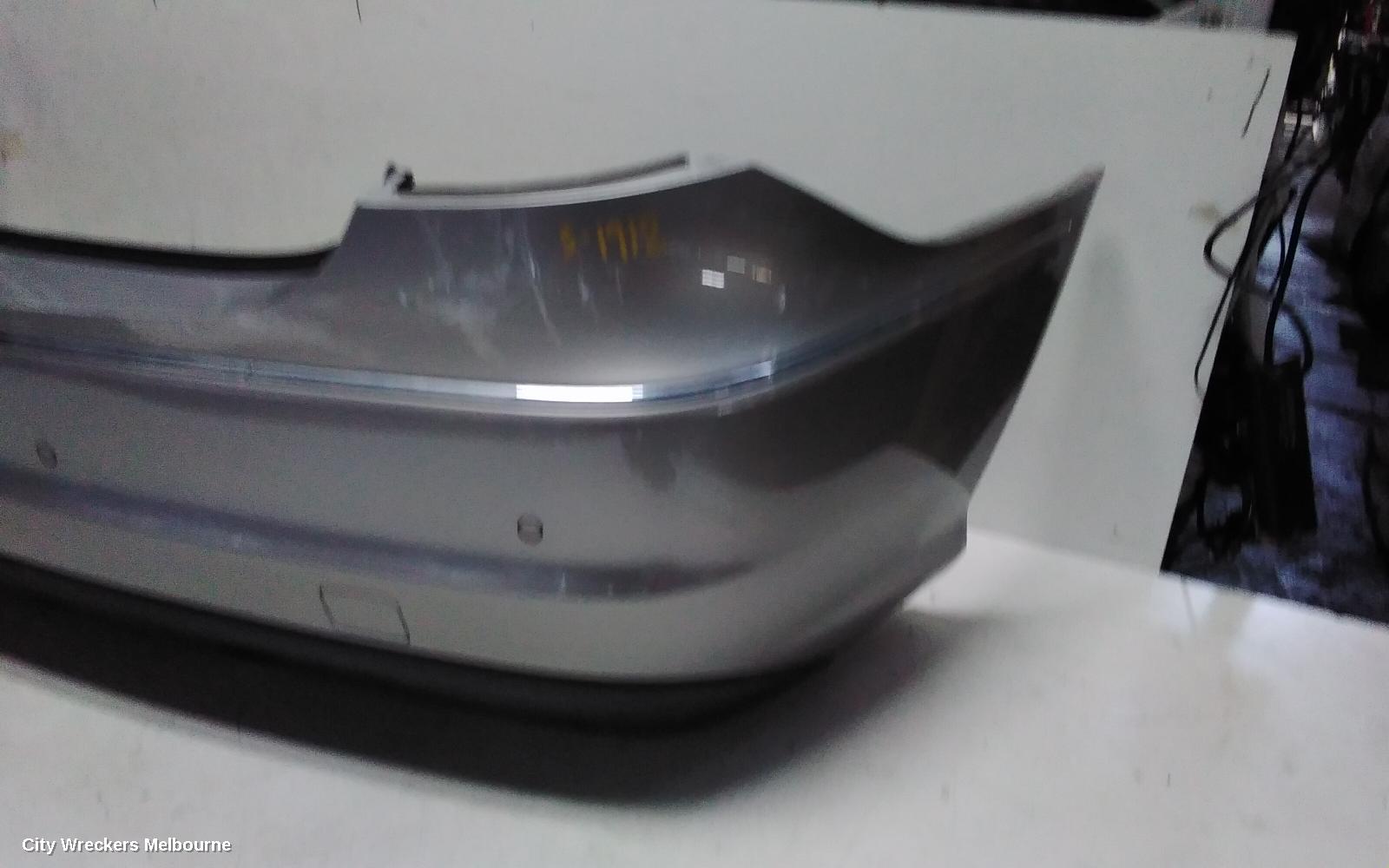 MERCEDES CLC CLASS REAR BUMPER, CL203, W/ PARK SENSOR TYPE, 08/2008 - 03/2011