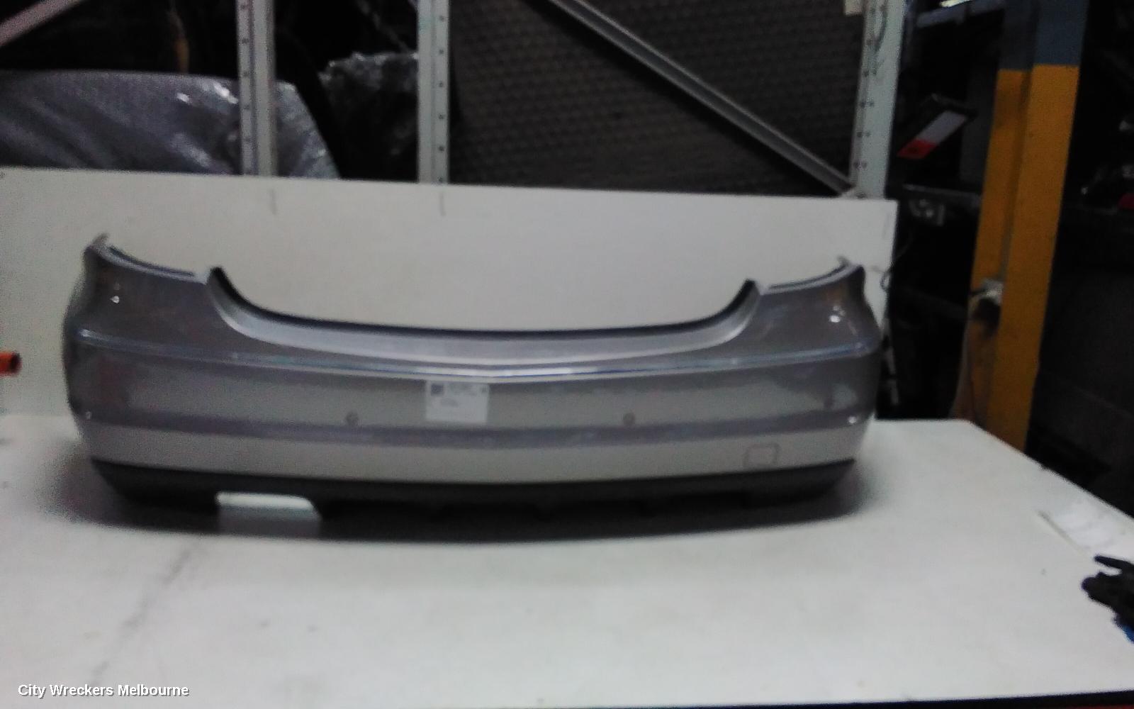 MERCEDES CLC CLASS REAR BUMPER, CL203, W/ PARK SENSOR TYPE, 08/2008 - 03/2011