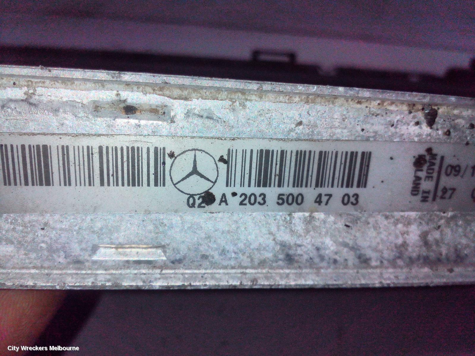 MERCEDES CLC CLASS RADIATOR, AUTO, 1.8, CL203, 08/2008 - 03/2011