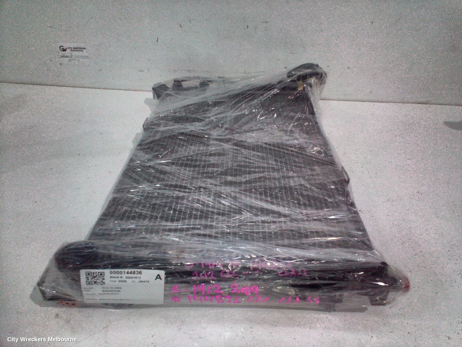 MERCEDES CLC CLASS RADIATOR, AUTO, 1.8, CL203, 08/2008 - 03/2011