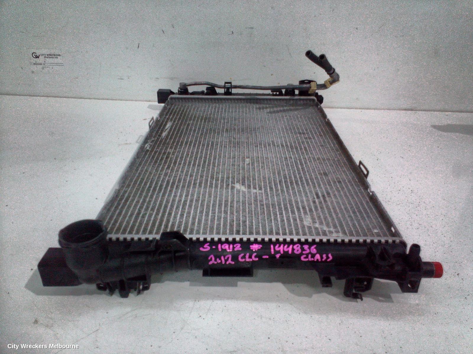 MERCEDES CLC CLASS RADIATOR, AUTO, 1.8, CL203, 08/2008 - 03/2011