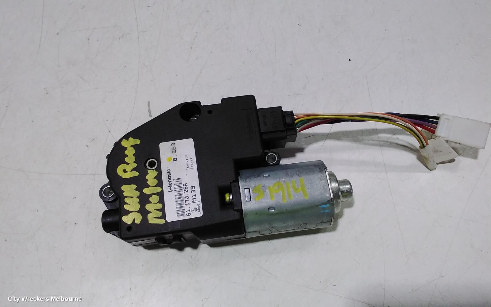 ALFA ROMEO 159 SUNROOF MOTOR, 06/2006 - 01/2012
