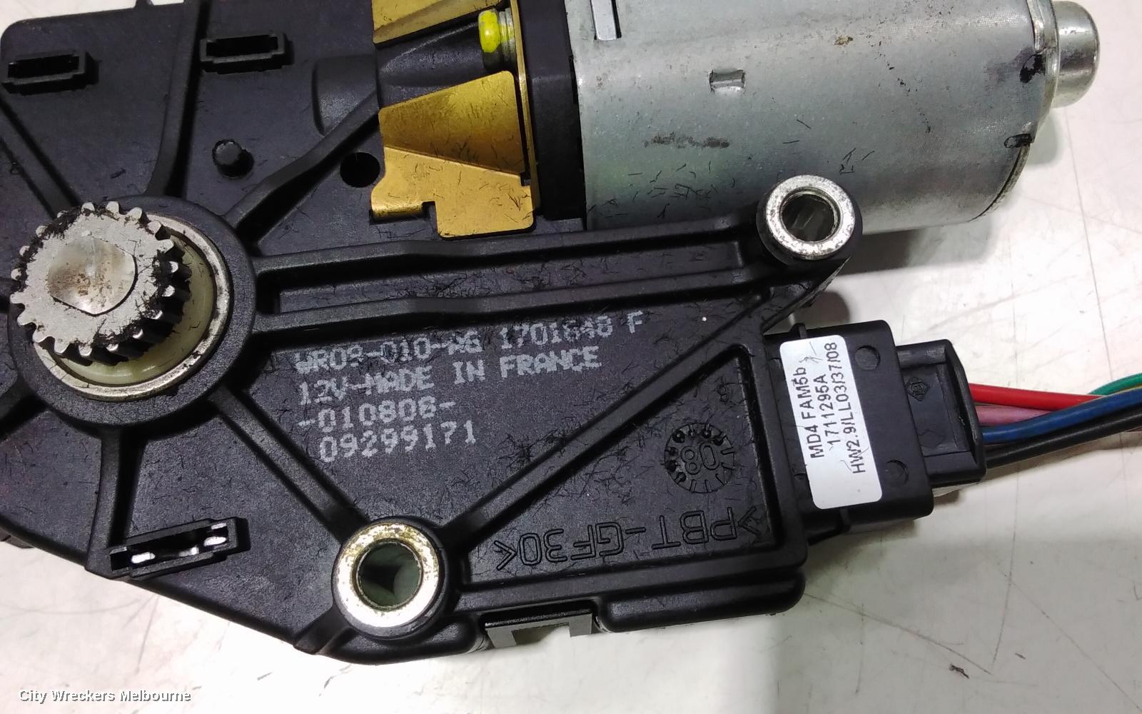 ALFA ROMEO 159 SUNROOF MOTOR, 06/2006 - 01/2012