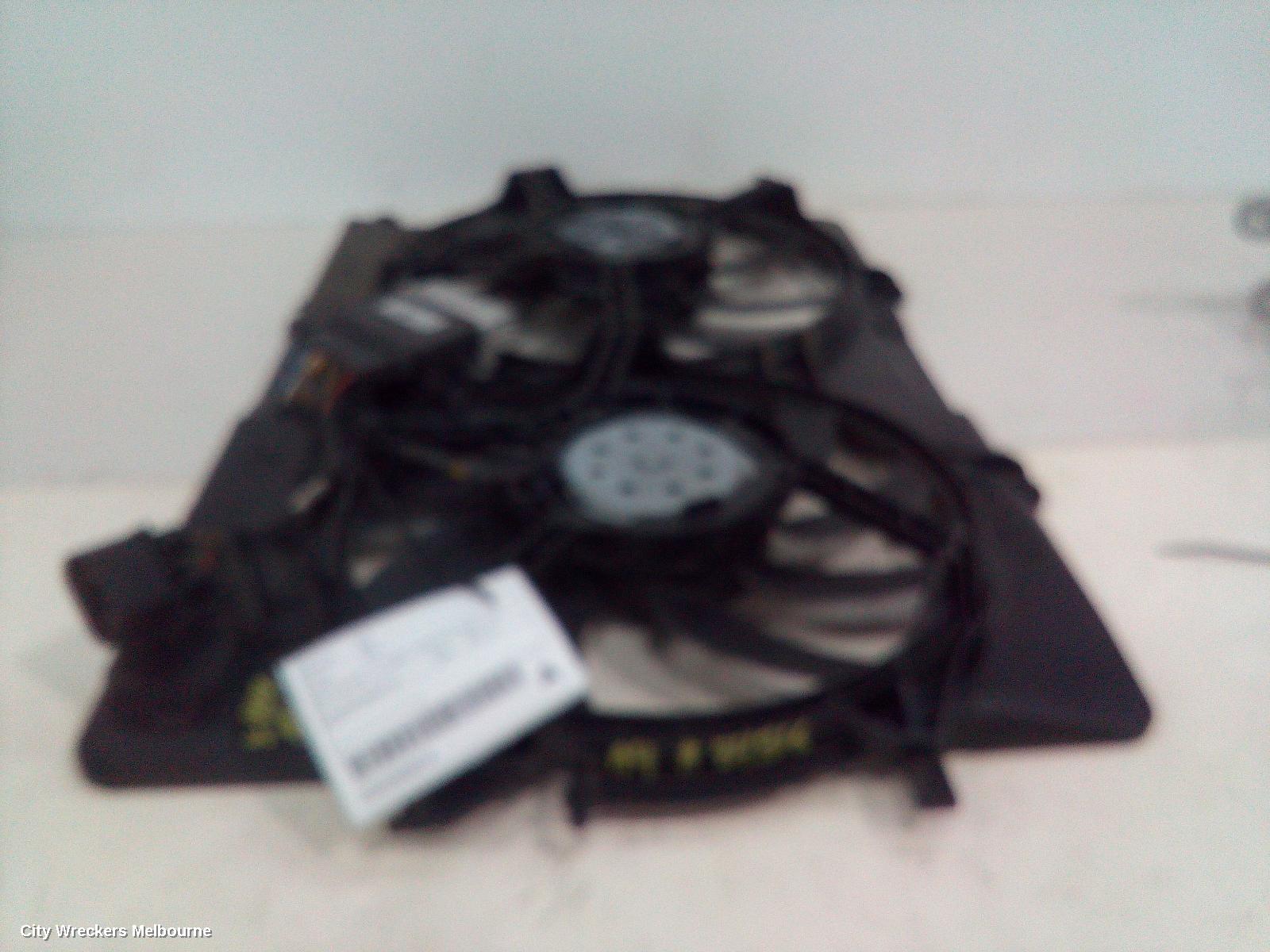 AUDI A4 FAN, DUAL FAN ASSY, 2.0, DIESEL, 400W/200W, B8 8K, 02/2008 - 09/2015