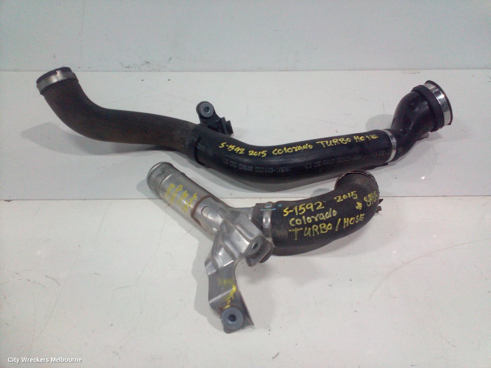 HOLDEN COLORADO, RG, 06/2012 - 12/2020, TURBO HOSE : 84819